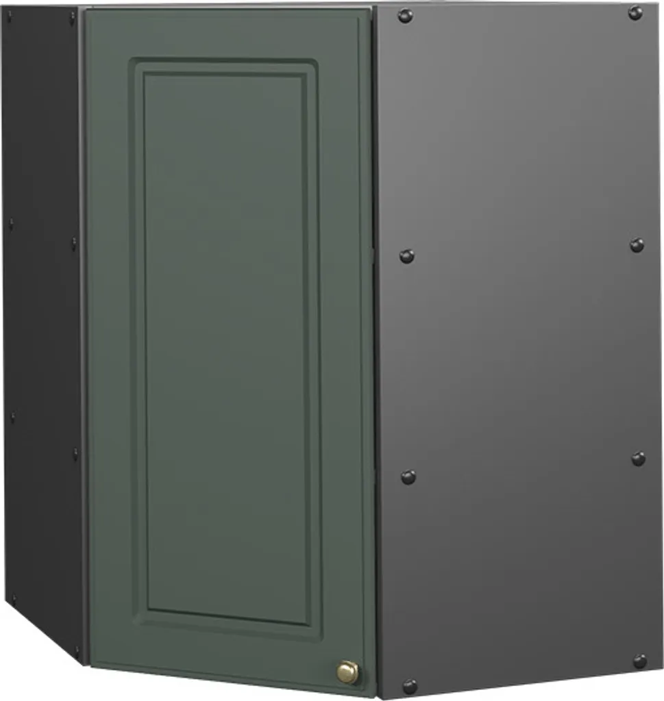 Mobile Angolare Cucina Economico Vicco Fame-Line 57cm Verde Oro