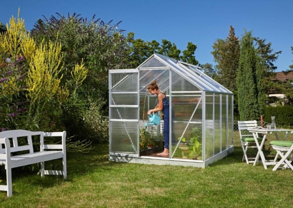 Vitavia Gewächshaus "Comet 5000" smaragd 5,0 m² 4 mm HKP