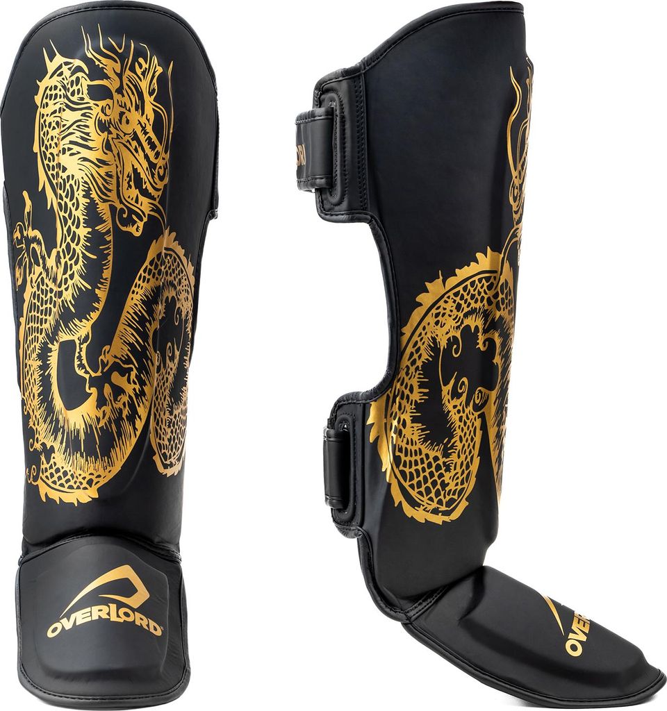 Overlord Legend Schienbeinschoner Gold XL