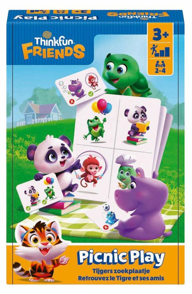 Thinkfun Denkspiel Friends Picnic Play für Kinder und Erwachsene