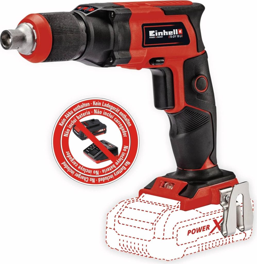 Einhell Power X-Change Akku-Trockenbauschrauber TE-DY 18 Produktbild 