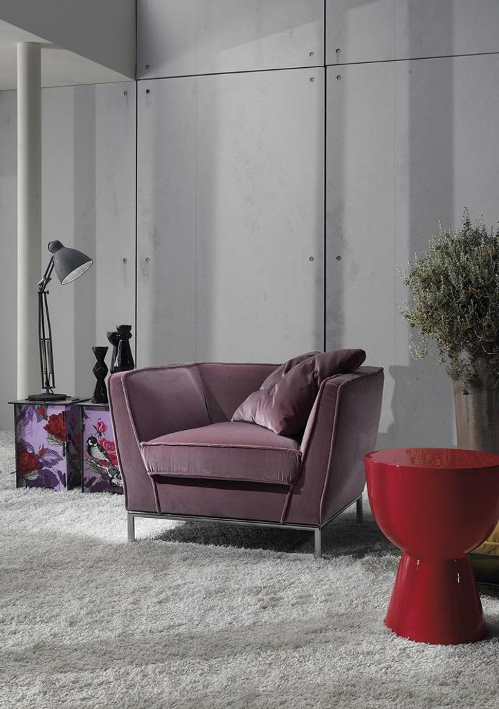 Luxus Einsitzer Sessel Polster Relax Design Italienische Möbel Prianera Neu JVmoebel