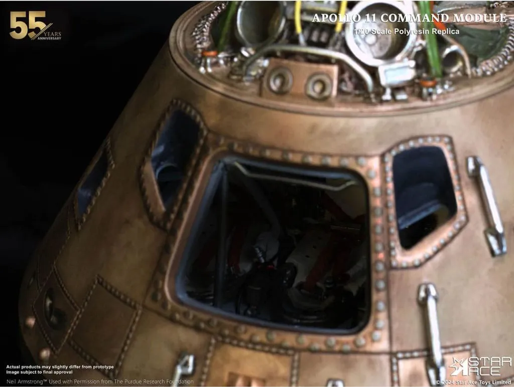 Star Ace Toys Apollo 11 Module de Commande 1/20 Réplique 20 cm - 4