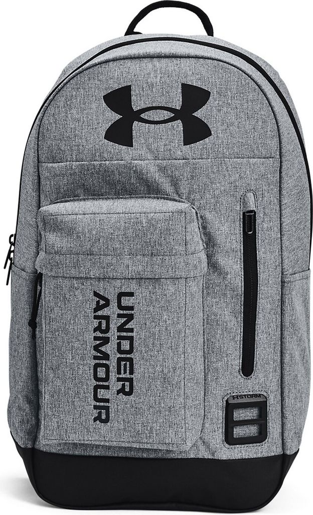 Under Armour UA Halftime Backpack Pitch Gray Medium Heather/Black/Black 22 L Rucksack