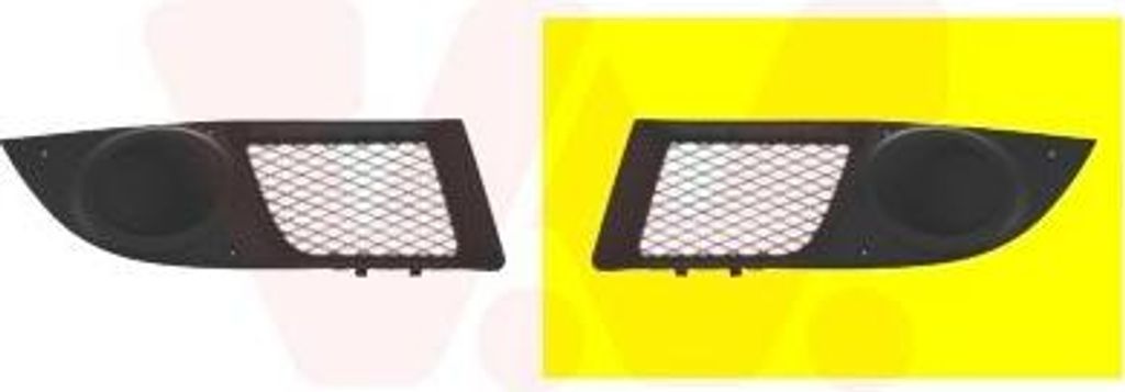 VAN WEZEL Lüftungsgitter Grill Stoßfänger für FIAT Doblo Cargo (223)