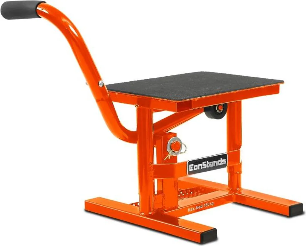 Cavalletto Alzamoto Motocross Enduro Arancione - Portata 160kg Professionale