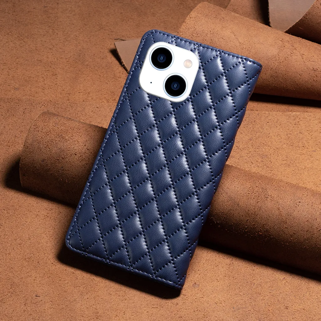 Asuwish Cover Portafoglio Per IPhone 15 Con Cinturino E Vetro Temperato – Pelle Grigia Con Slot Carte E Supporto