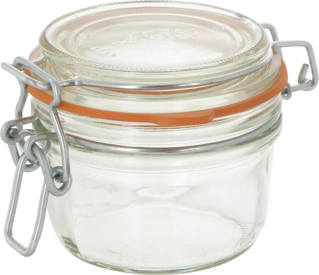 Set mit 6 terrinengläsern 125g Le parfait 900511