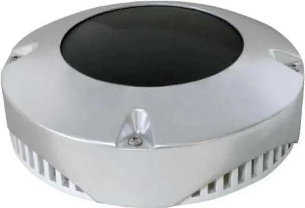 Aeratore Cabina Lalizas Argento 20cm - Ventilazione Tecnica Professionale