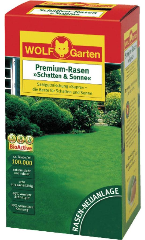 WOLF-Garten 3820050 Lawn seed shadow & Sun LP 200 1 pc(s) Immagine del prodotto 