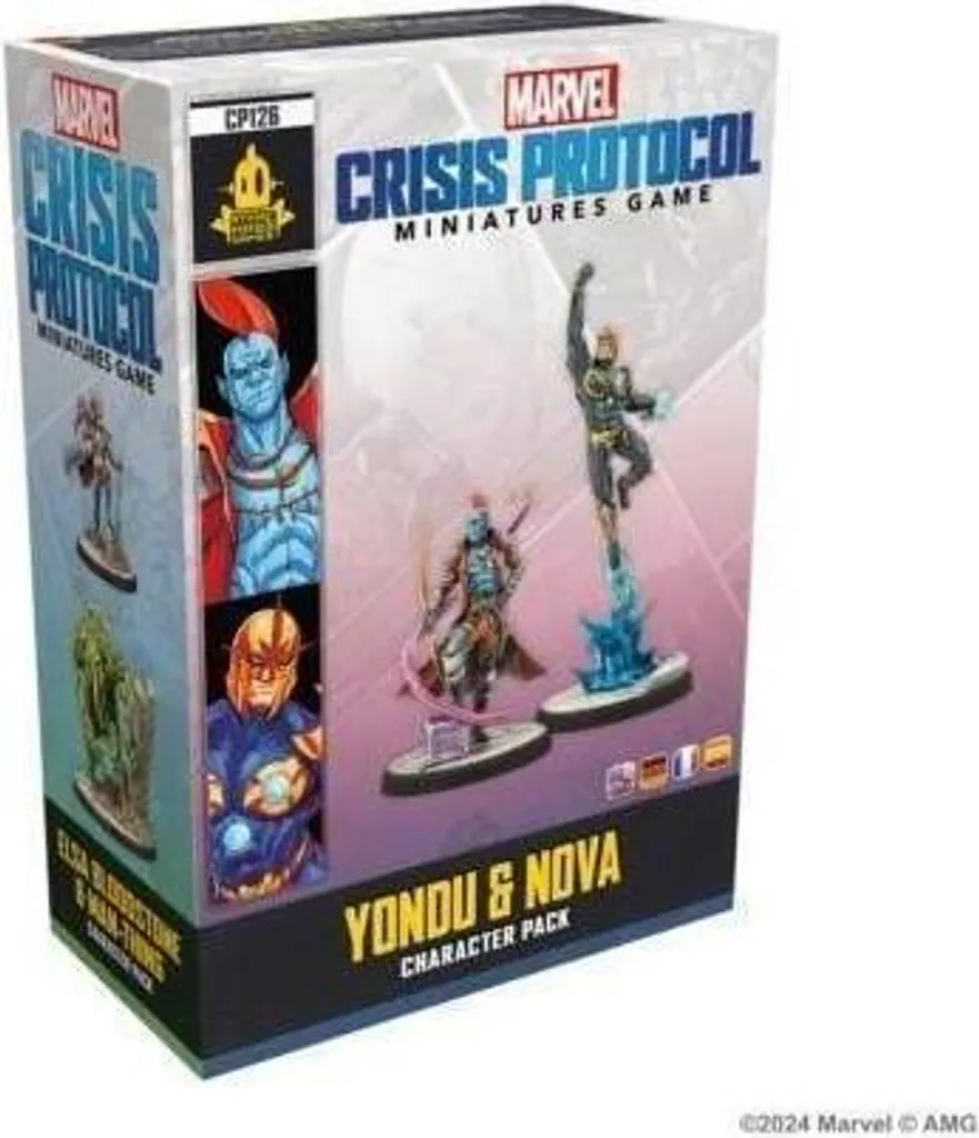 Marvel Crisis Protocol Nova et Yondu CP131 - Pack d'Extension Figurine - 4