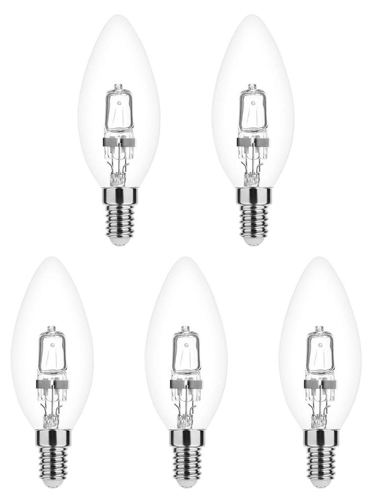 Modee E14 Halogen Kerzenlampe 52W 815lm 2700K Warmweiß Produktbild 