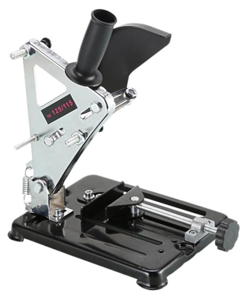 INF Winkelschleifer-Ständer Eisen 29.00x25.50x18.50cm bis 45° Werkstatt Silber
