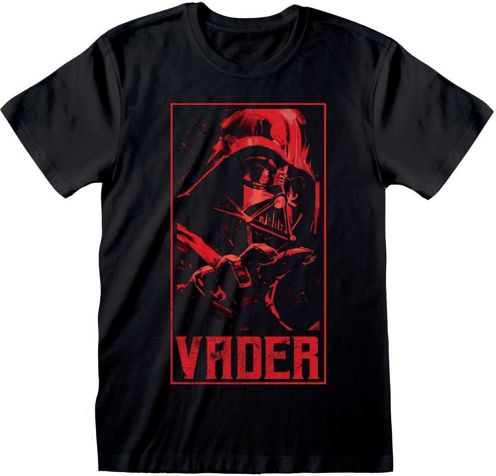 Star Wars: Obi Wan - Vader - Black T-Shirt - Größe M