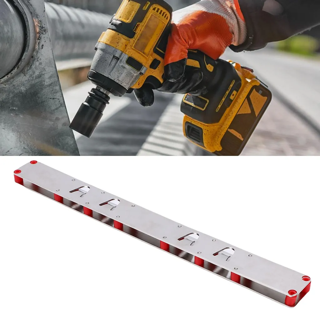 Support Perceuse Mural Inox - Rangement Chantier Spécial Packout - 9