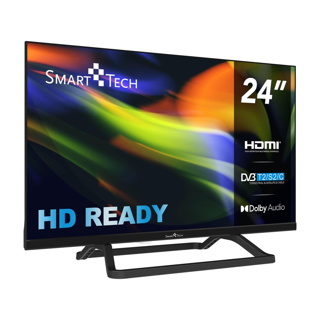 Smart Tech 24HN01V3CA TV 61 cm (24pollici) HD Nero 200 Immagine del prodotto 