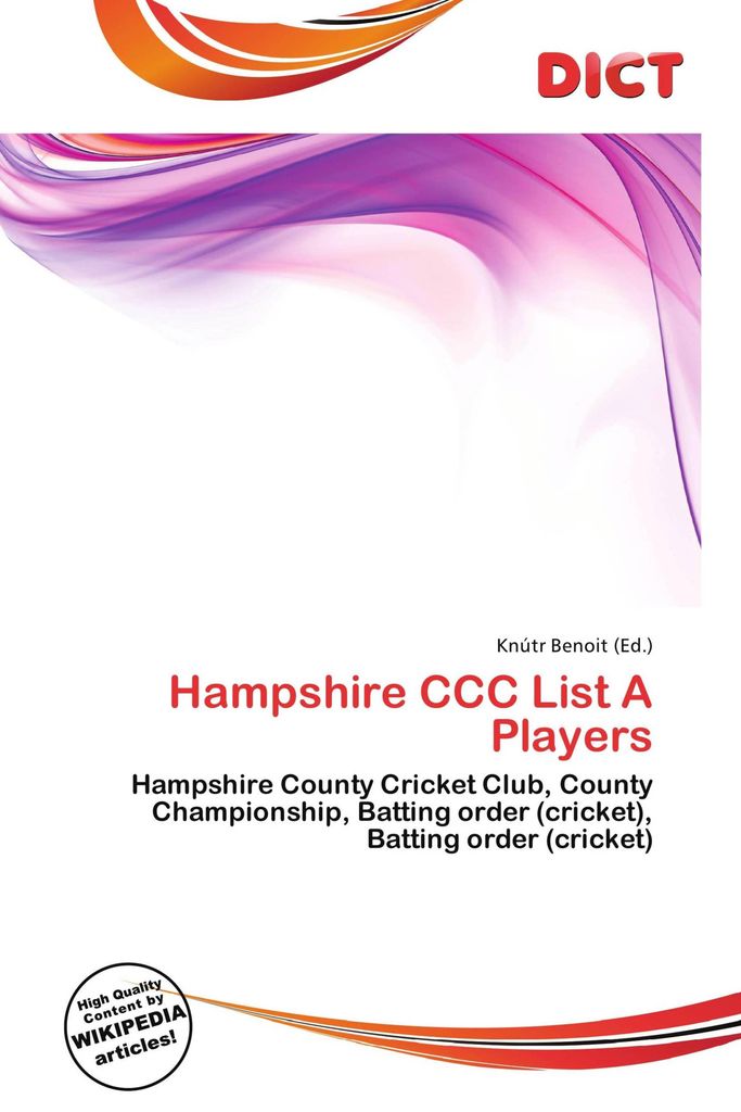Hampshire CCC List A Players