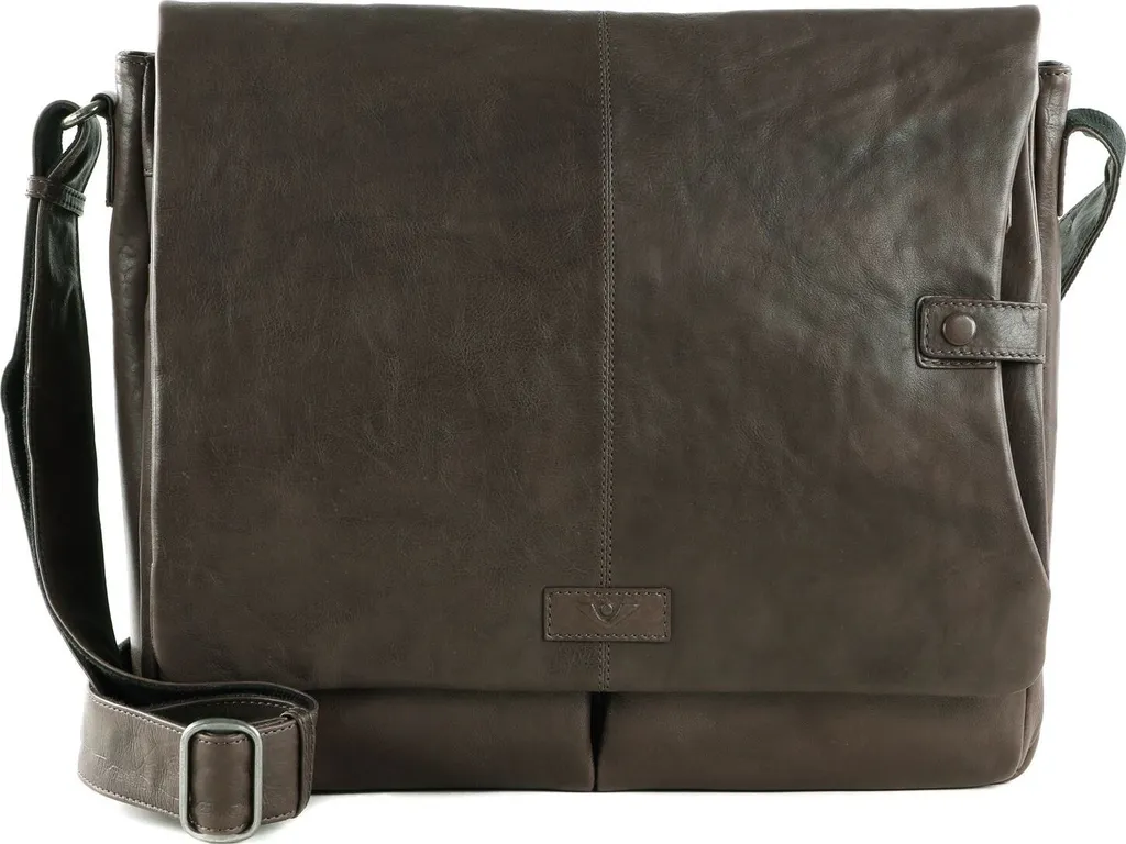 Sac à bandoulière en cuir Voi Dakota Filiz 36 cm : Grand Sac à Main