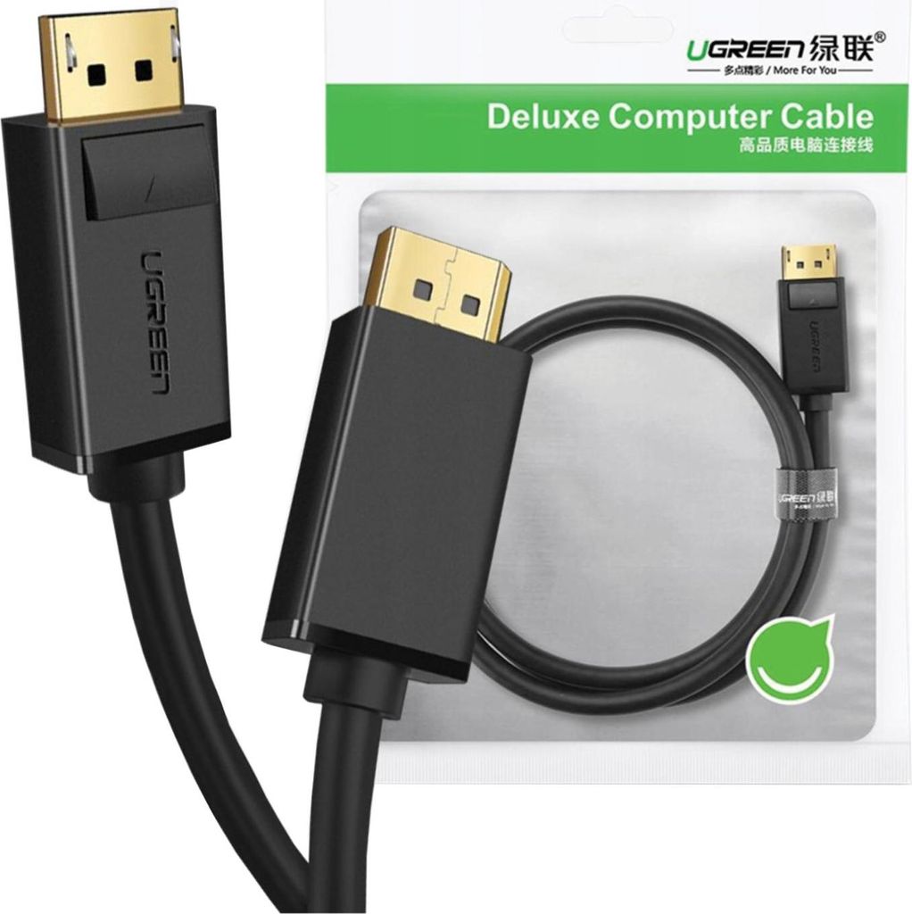 Ugreen 10211 Cavo DisplayPort 1 m nero Immagine del prodotto 