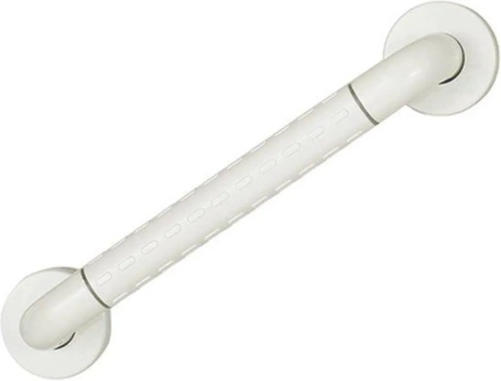 Poignée de maintien douche antidérapante inox - Barre sécurité senior 50cm