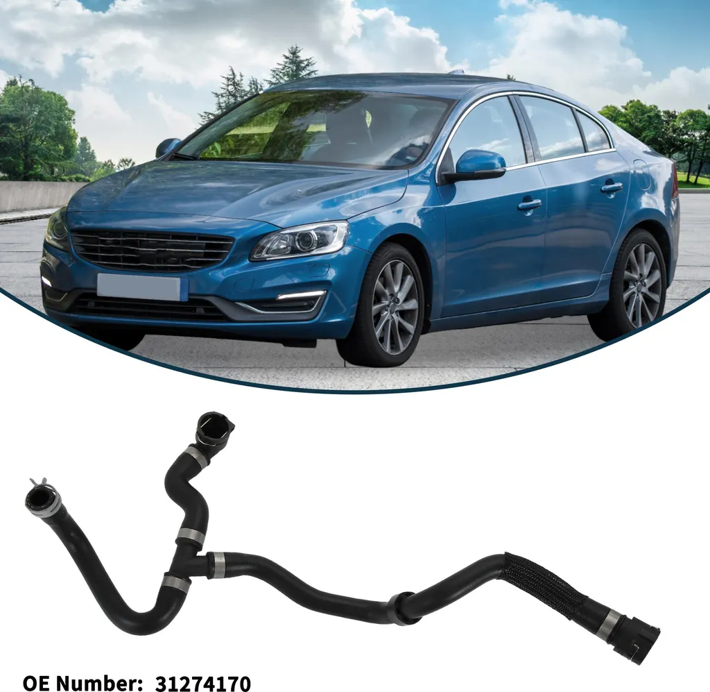 Tuyau de Radiateur Volvo S60 II 2010-2015 pour Circuit Refroidissement - 4