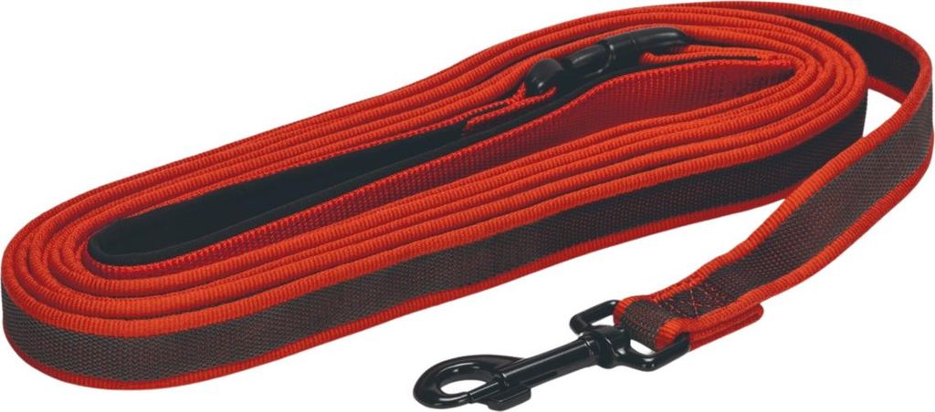 Beeztees Suchleine - Nylon - Rot - 5M