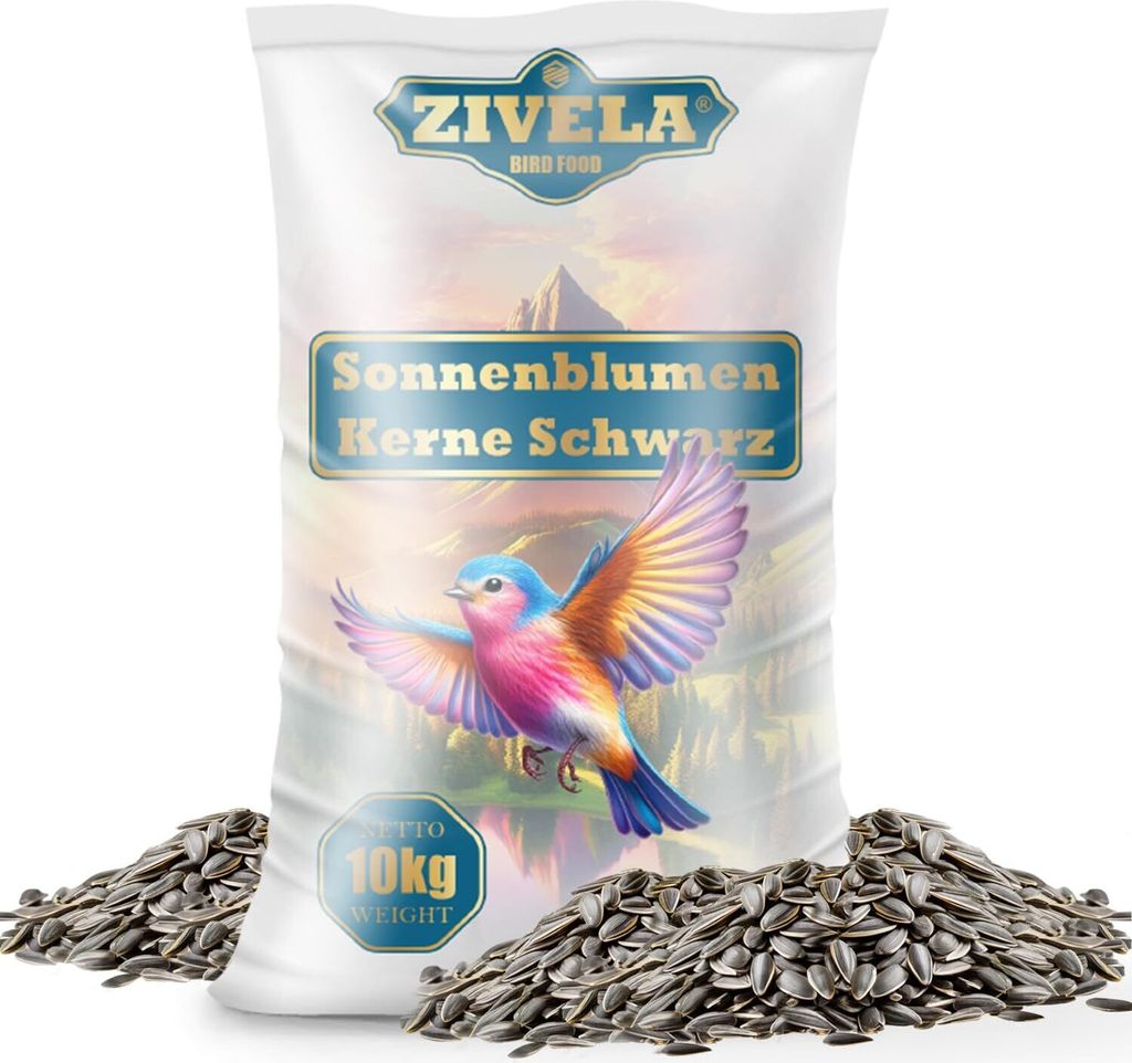 Slunečnicová semínka černá 10kg | Černá slunečnicová Obrázek produktu