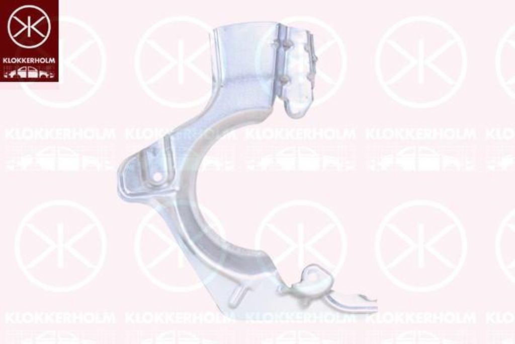KLOKKERHOLM Spritzblech Bremsscheibe für OPEL Corsa D Schrägheck (S07) Vorne Rechts 5025376 Ankerblech