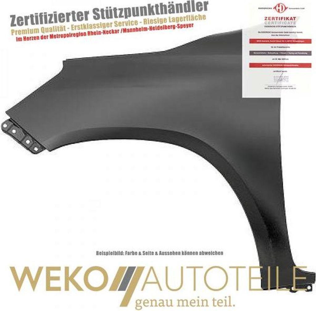 Kotflügel vorne links DIEDERICHS 6686807 für TOYOTA
