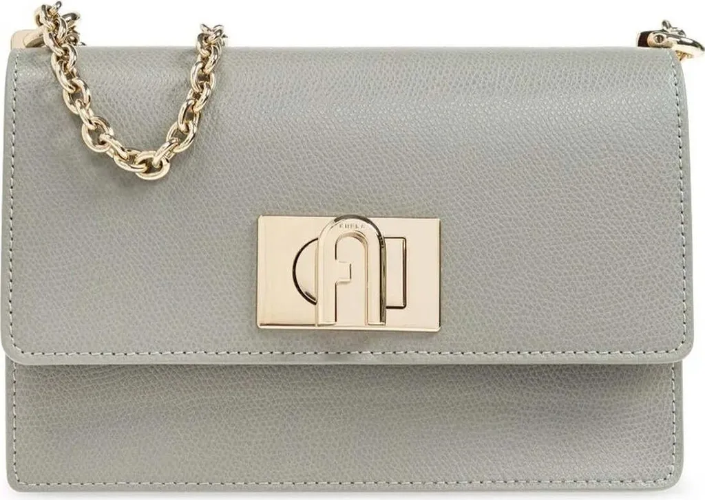 Sac bandoulière Furla cuir gris : fini le désordre avec ce format idéal