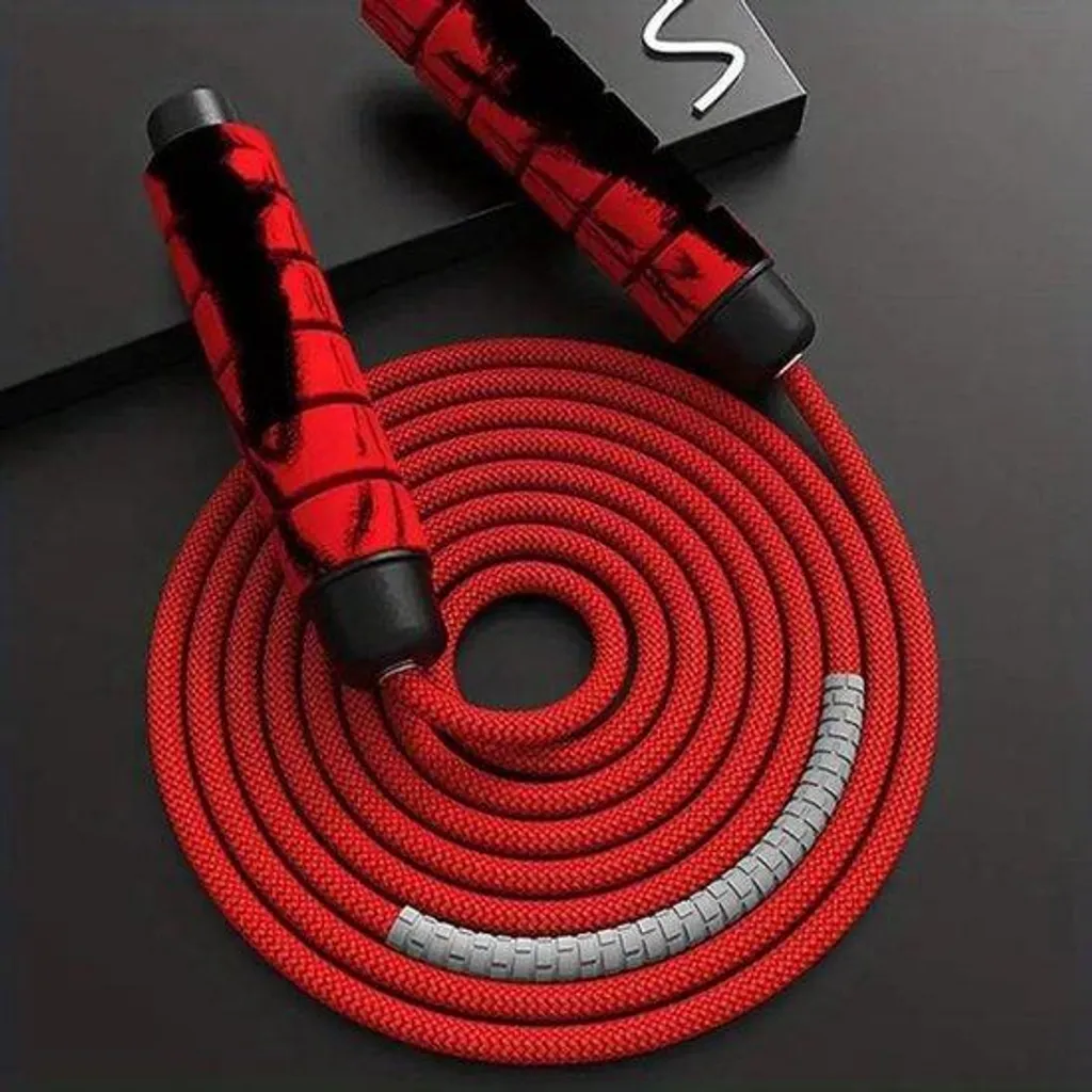 Corde à sauter antidérapante fitness 3m réglable pour cardio et boxe