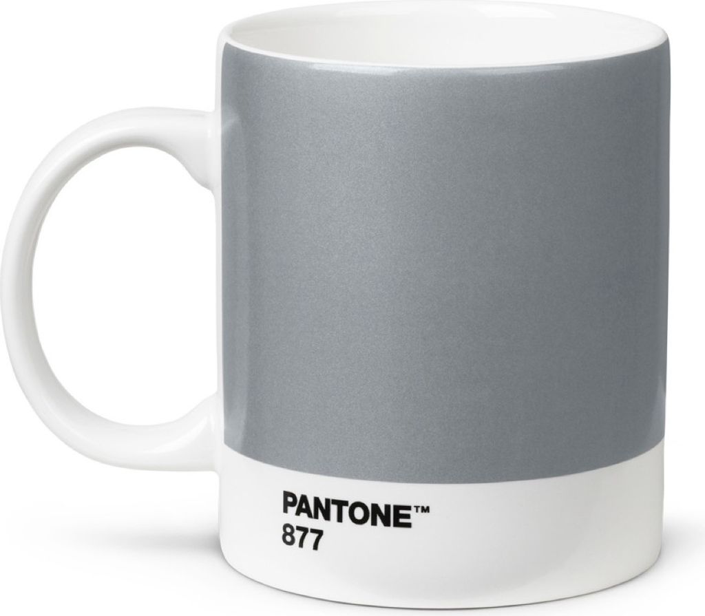 Copenhagen D - PANTONE Mug Cup (stříbro 877)