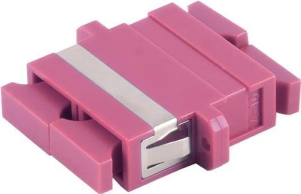 Adaptateur Fibre Optique SC-SC Duplex S/CONN Connecteur LWL pour Réseau