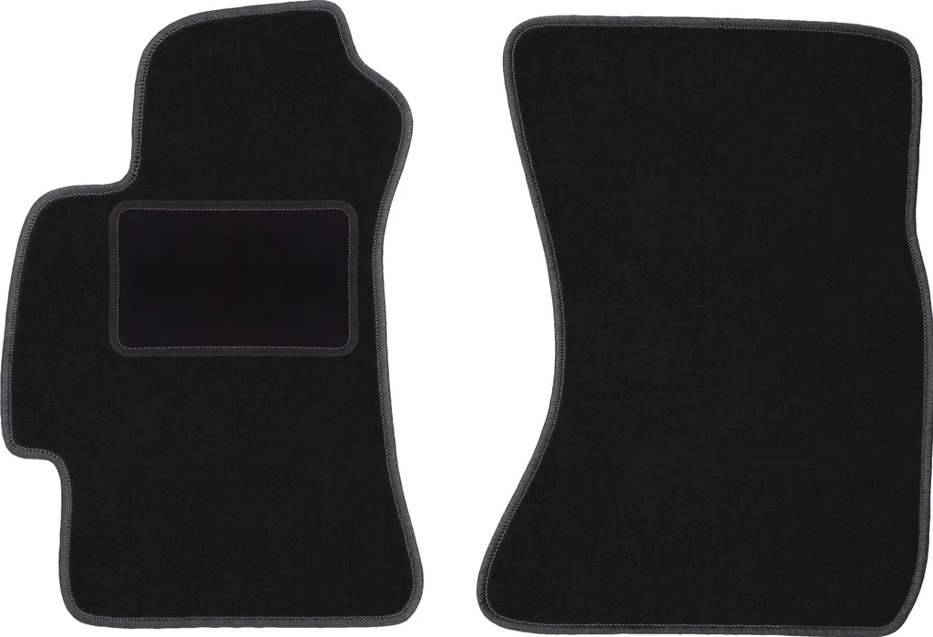 Tappetini Auto Subaru Legacy IV: Sostituzione Velours Neri Set 2