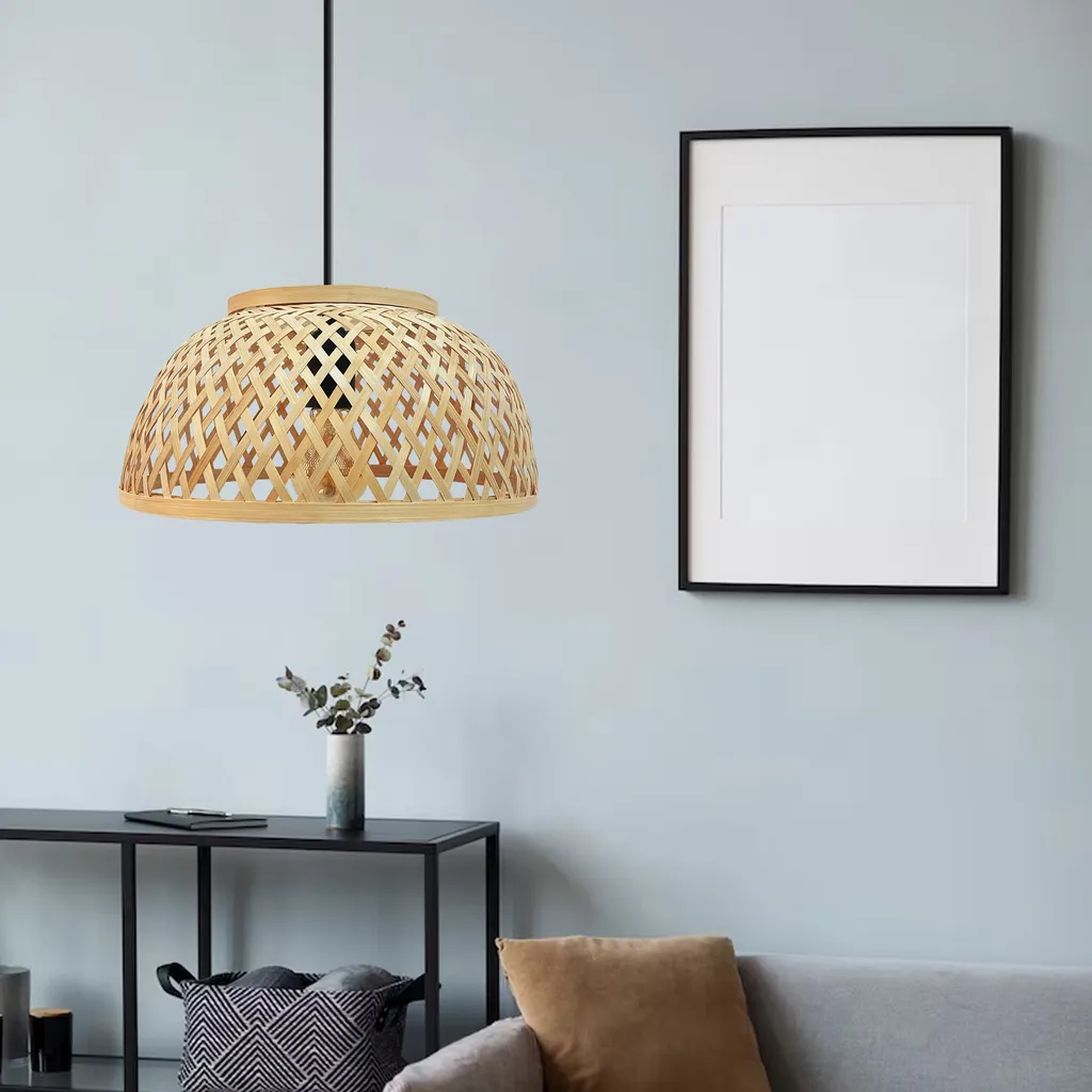 Lampadario Toolight App1628-1Cp Brown Vetro | Sospensione Robusta E27 - 5