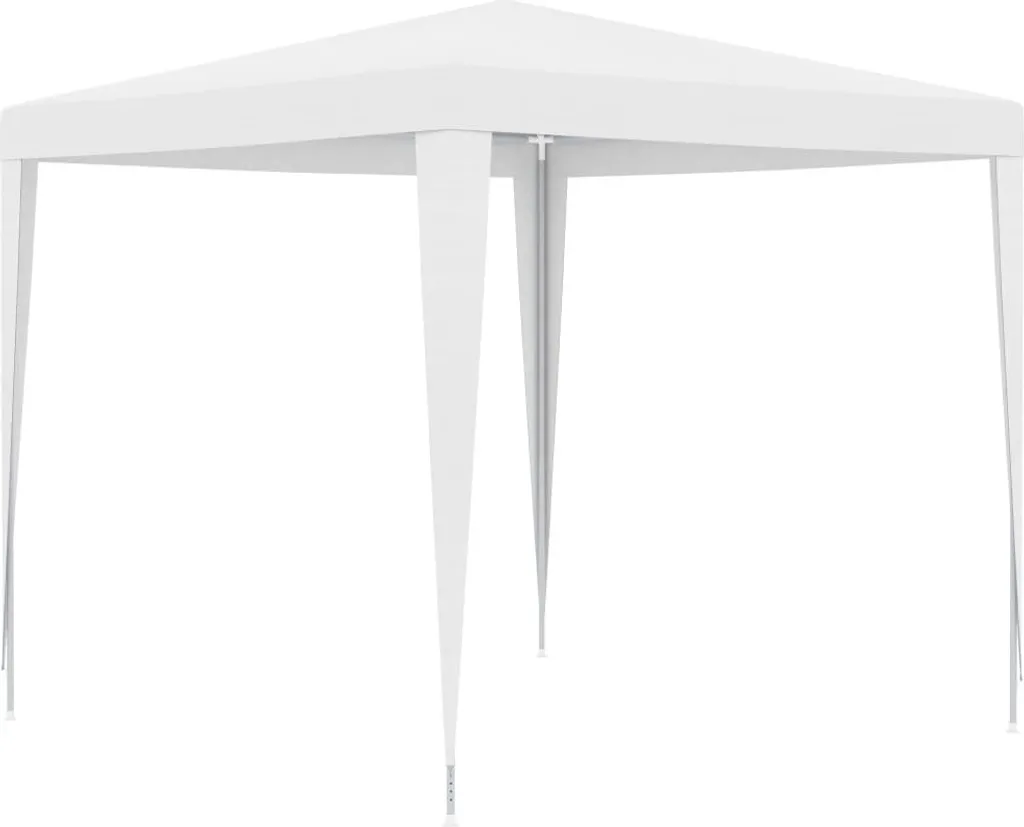 Gazebo Professionale 2.5x2.5 m Bianco | Tenda Eventi The Living Store