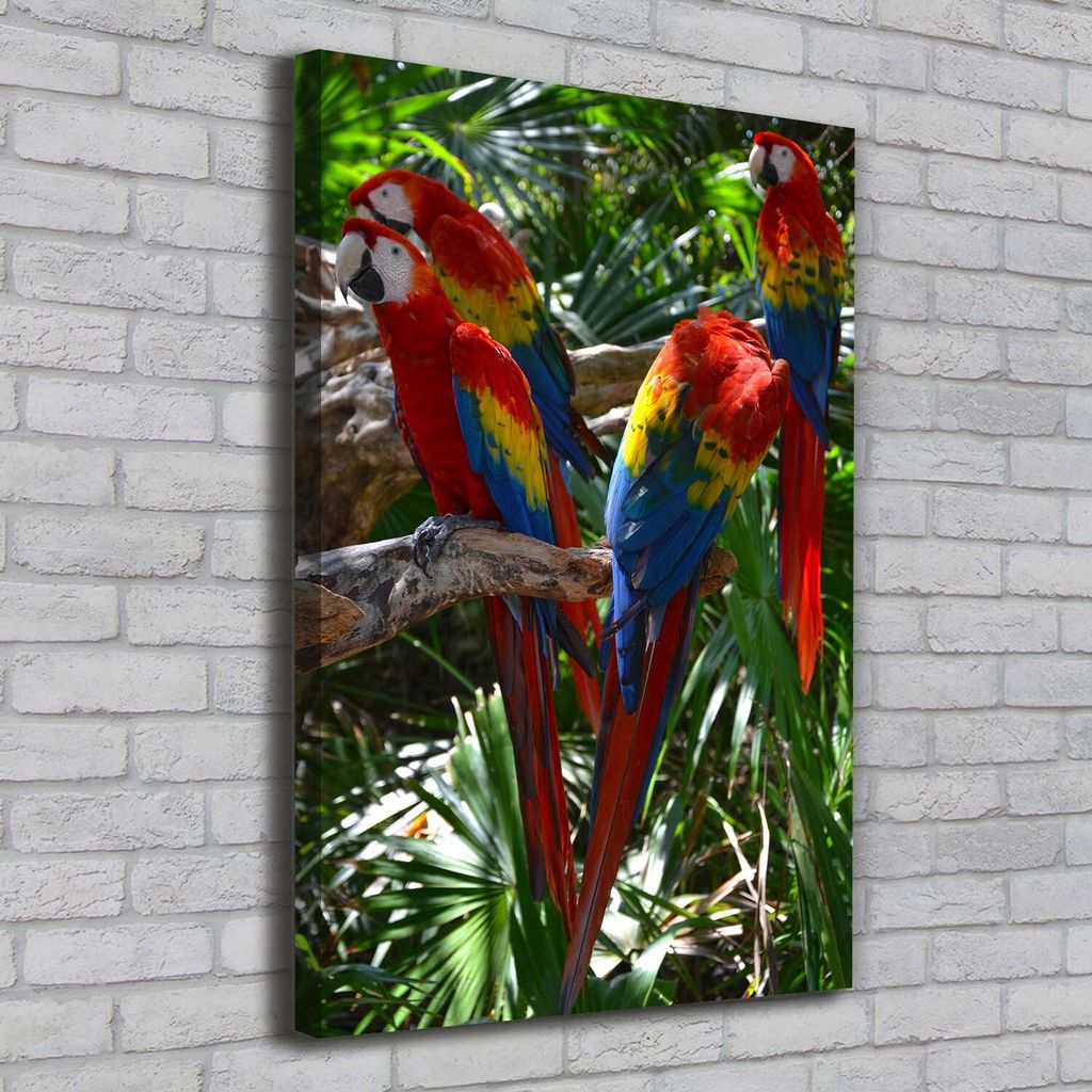 Tulup Leinwandbild - 70x100cm - Wandkunst - Drucke auf Leinwand - Leinwanddruck - Wohnzimmer Wanddekoration XXL - Wohnung Deko Kunstdrucke - Tier...