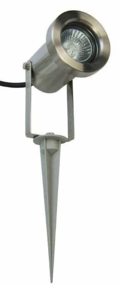 HEITRONIC 35919 PEKING Gartenstrahler GU10 20 W Edelstahl Produktbild 