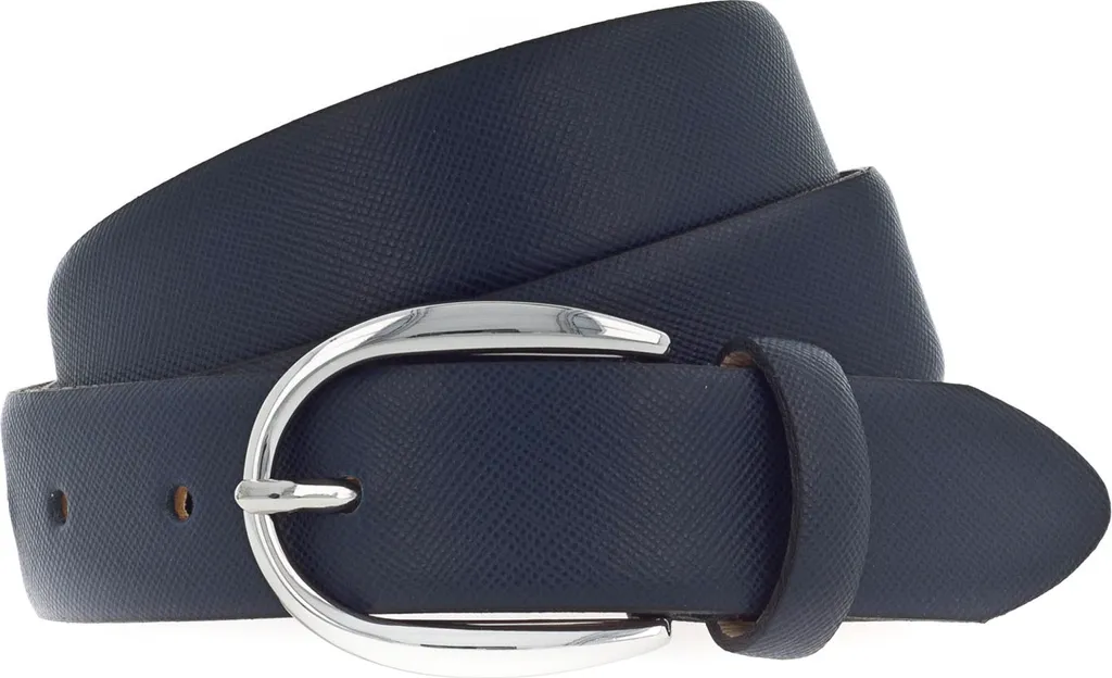 Vanzetti Cintura Pelle Cambered 30mm Nightblue W100 Premium