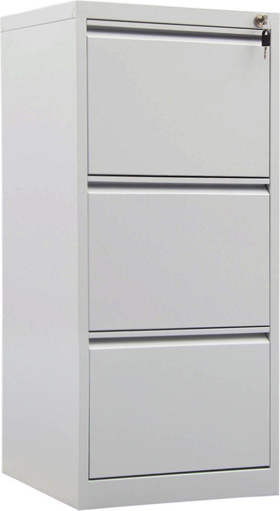 STIER Hängeregistraturschrank, 3 Schubladen, einbahnig, für 240 DIN A4 Hängemappen, 1020x465x620mm