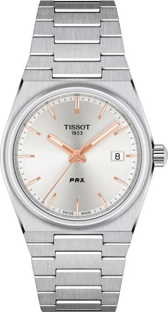 Tissot PRX Swiss Made Armbanduhr, 35 mm Gehäusedurchmesser Produktbild 