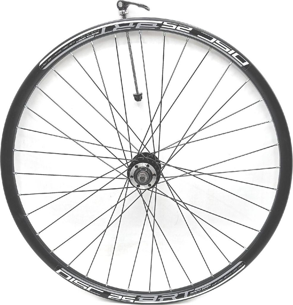 Tylne koło 27,5" MTB czarne do zębatki 7/8 i hamulca Zdjęcie produktu 