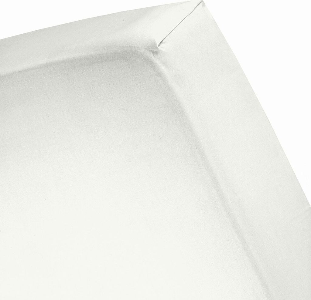 Cinderella Weekend - Spannbettlaken (bis 25 cm) - Baumwolle - 140x200 cm - Ivory