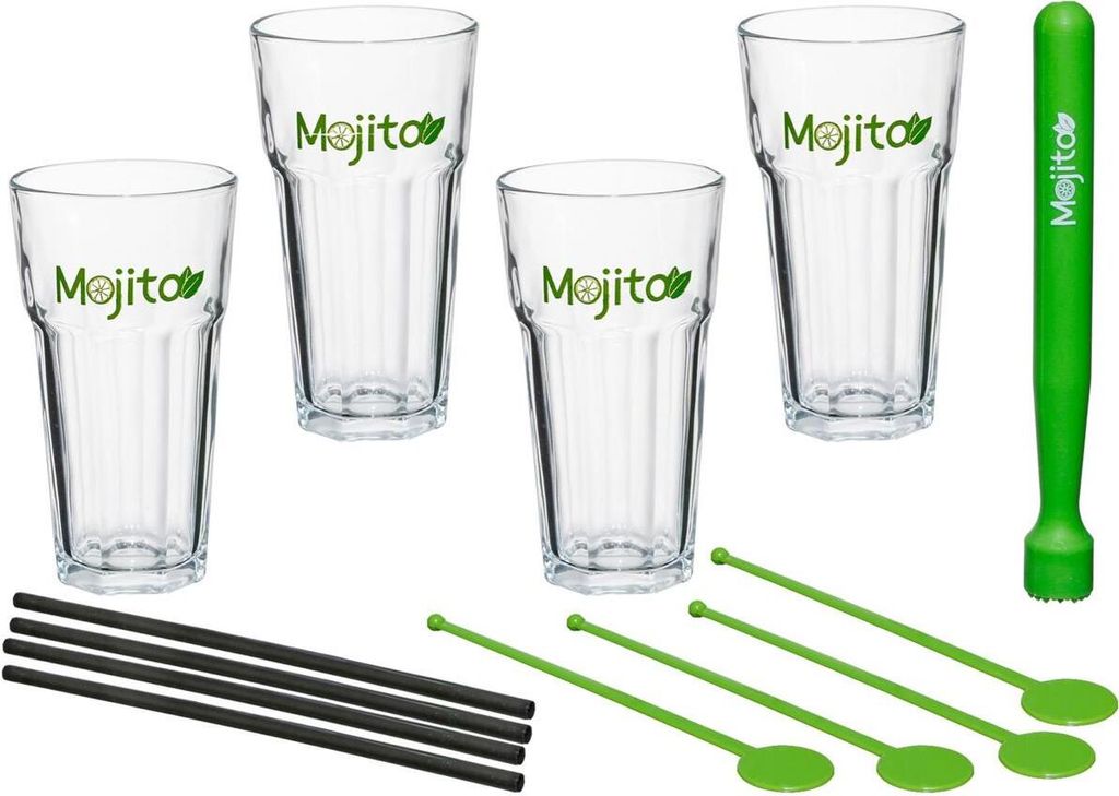 Secret de Gourmet Set de verres à Mojito en verre Image du produit 