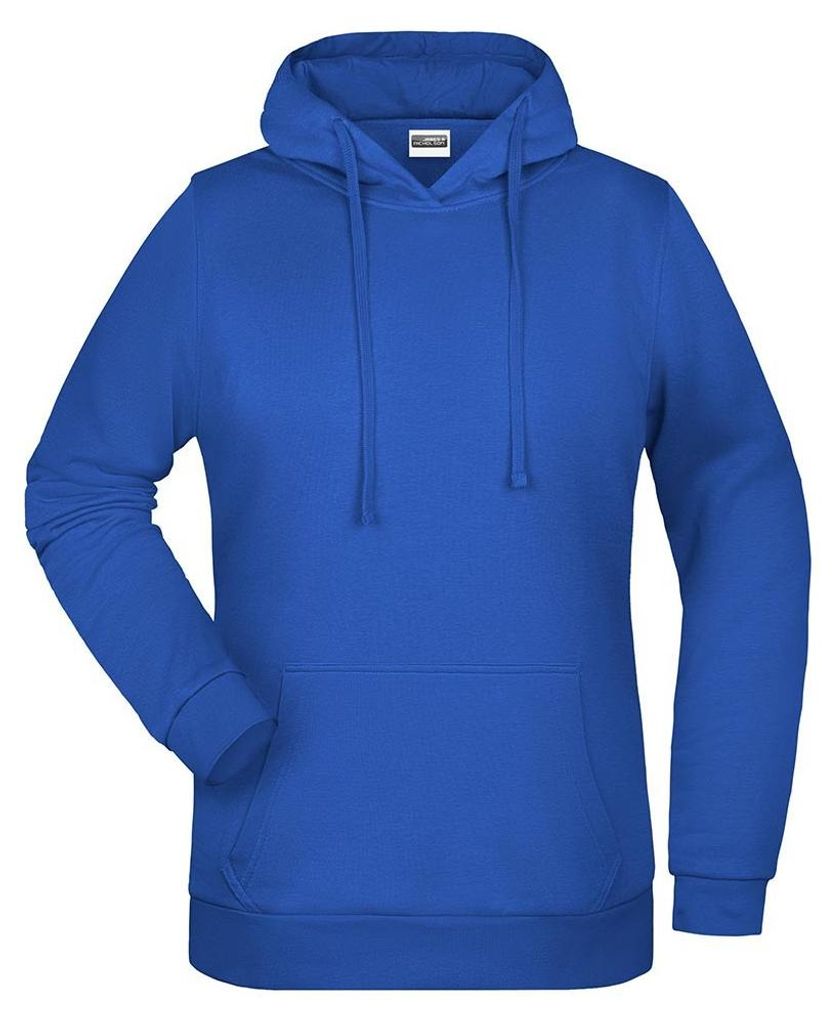 James and Nicholson - "Promo" Kapuzenpullover für Damen LT2632 (S) (Königsblau)
