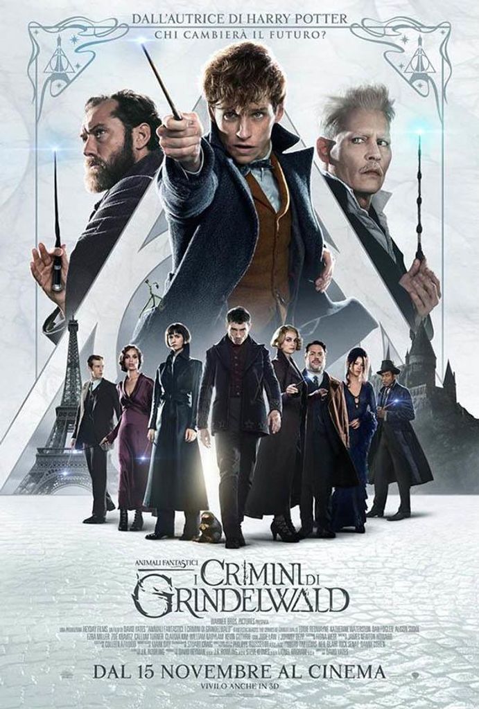 Warner Bros Animali fantastici: I crimini di Grindelwald Blu-ray Full HD Tschechisch, Englisch, Spanisch, Italienisch, Russisch, Slowakisch