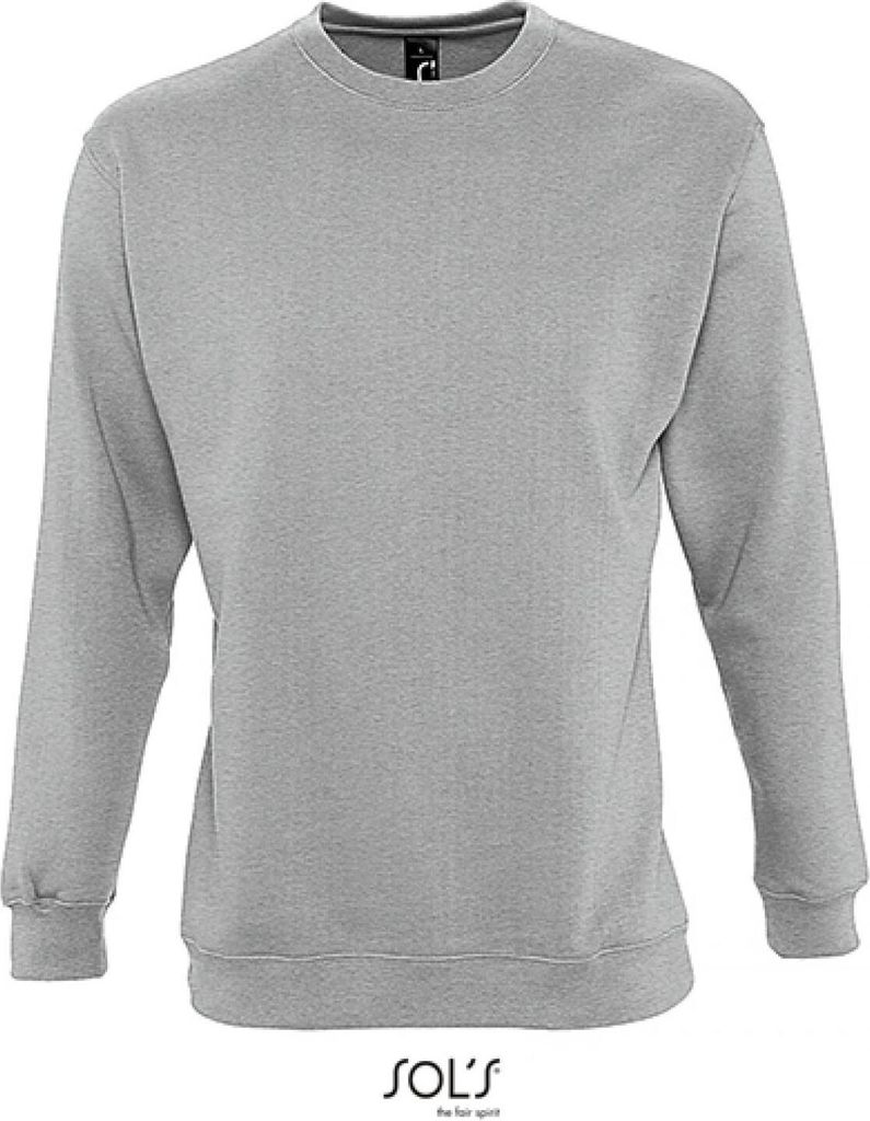 SOLs 01178 | Uni Sweatshirt Supreme - Farbe: Grey Melange - Größe: 3XL