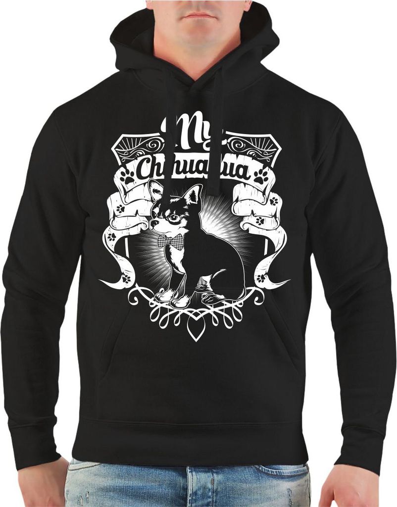 Herren Kapuzenpullover My Chihuahua