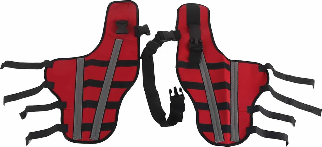 Supporto Gamba Cane Deluxe - Tutore Antiurto con Tecnologia Riflettente