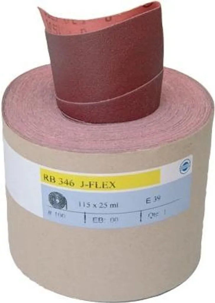 Toile abrasive anti-déchirure Hermes grain 120 pour zones difficiles